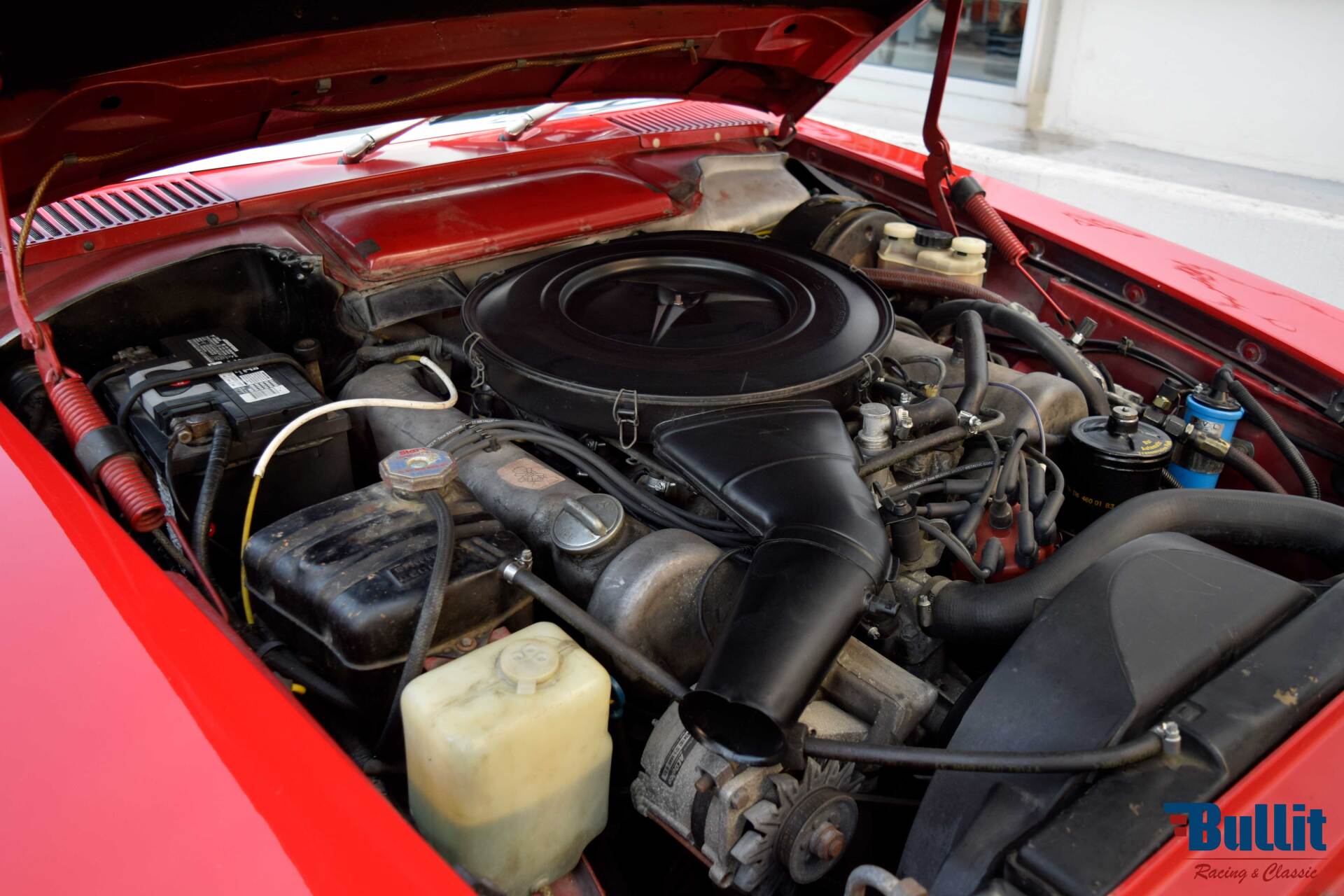 moteur de MERCEDES 450SL ROUGE DE 1972