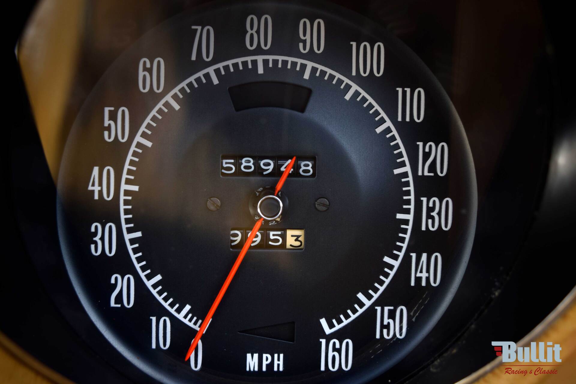 compteur Chevrolet Corvette C3 Stingray cabriolet ELKHART GREEN de 1973