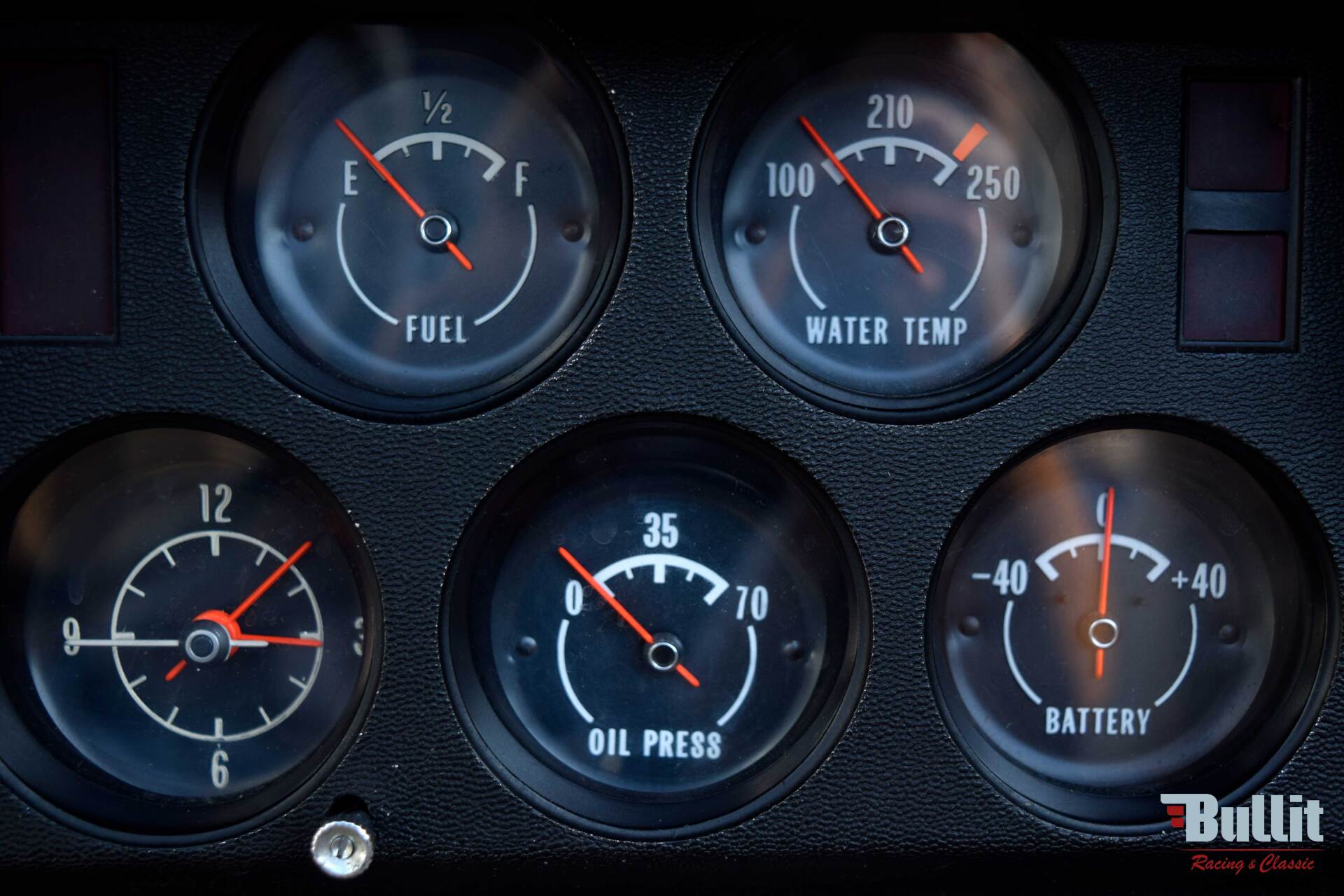 compteurs Chevrolet Corvette C3 Stingray cabriolet ELKHART GREEN de 1973