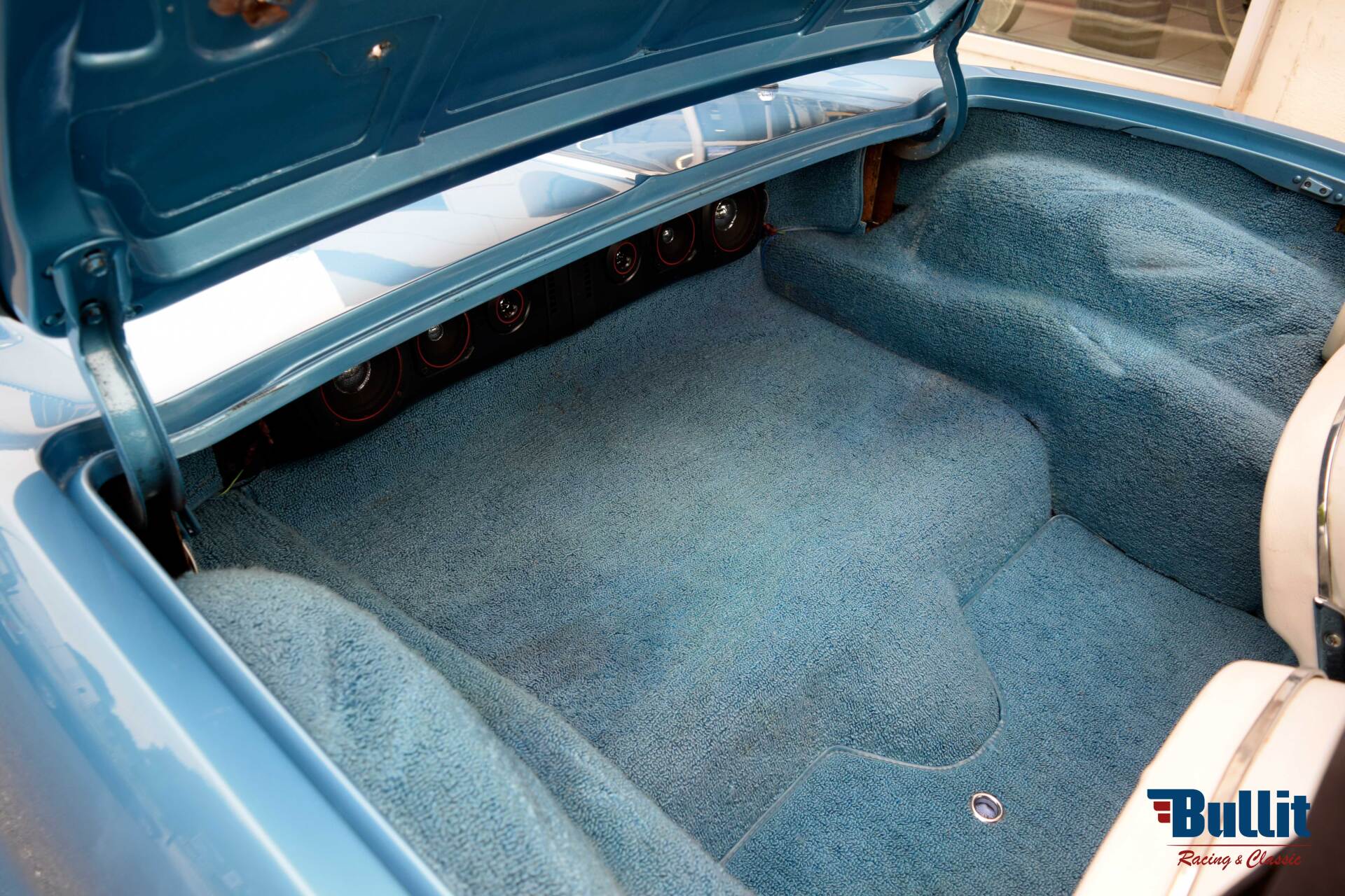 Coffre Chevrolet Corvette C2 327 Sting Ray Nassau Blue de 1965