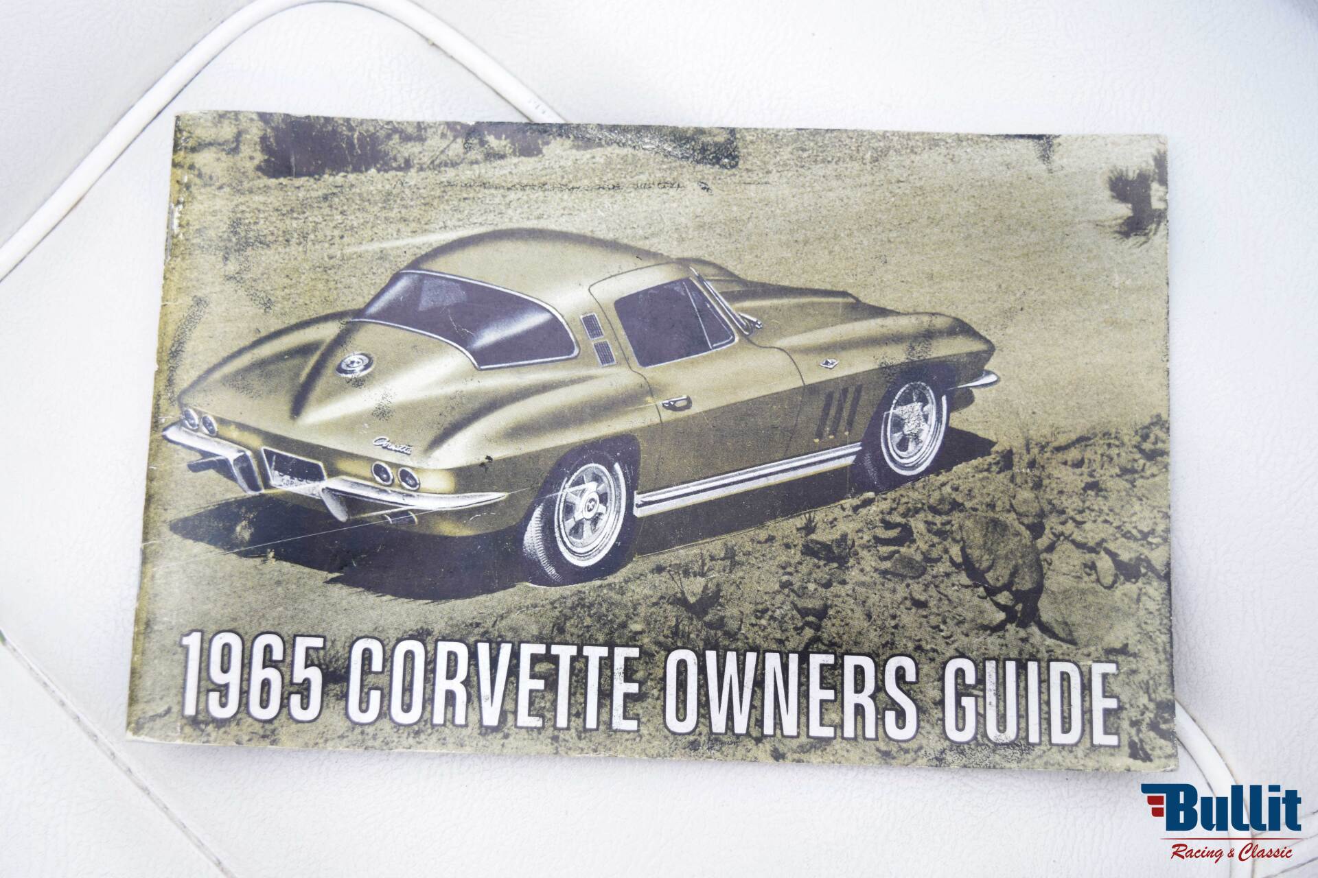 Carnet Chevrolet Corvette C2 327 Sting Ray Nassau Blue de 1965