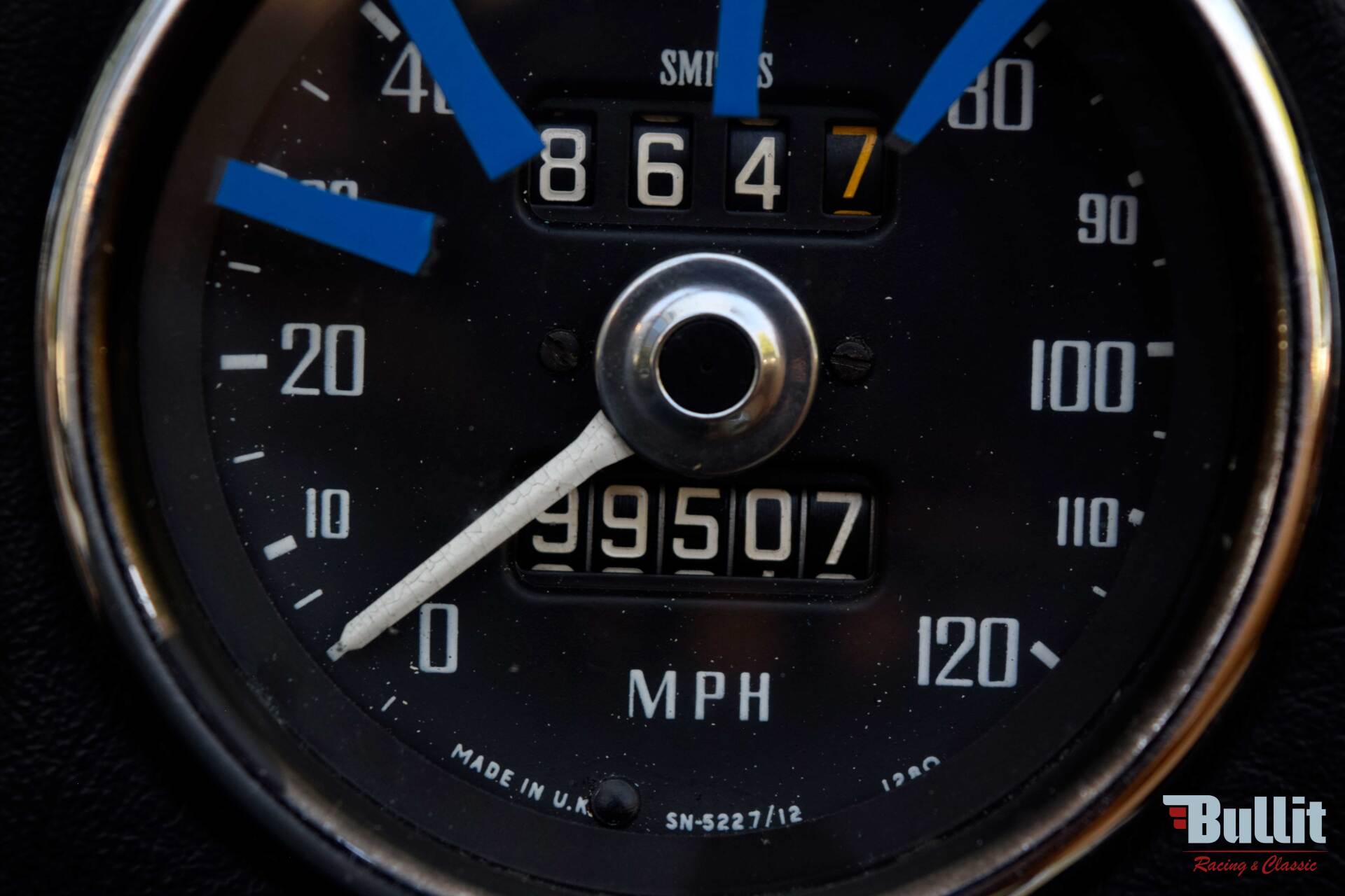 compteur de MGB MK3 DE 1971