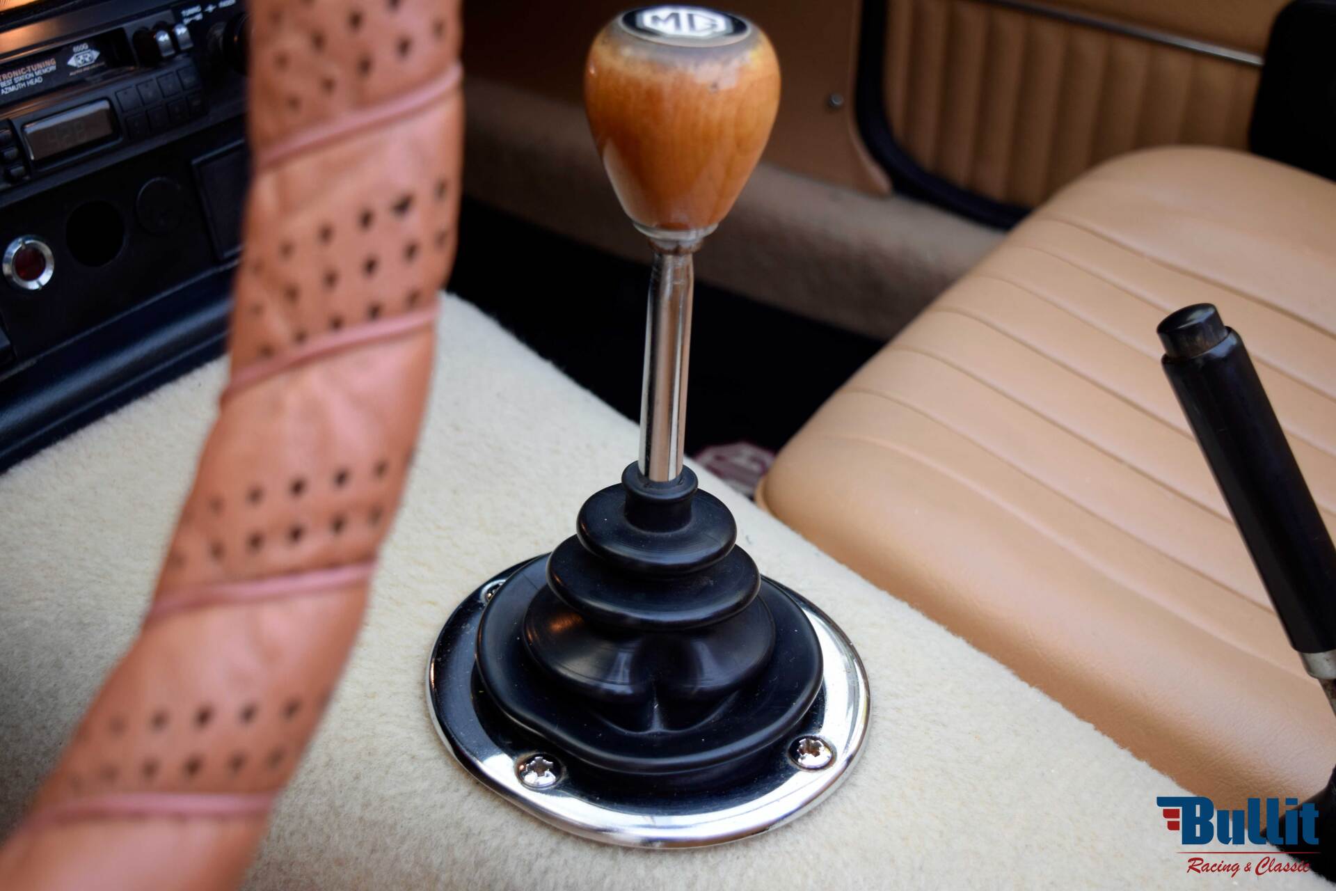 levier vitesses de MGB MK3 DE 1971