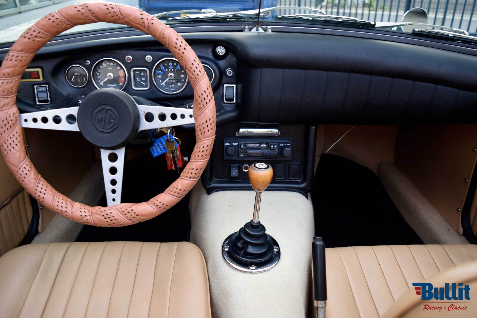 tableau de bord de MGB MK3 DE 1971