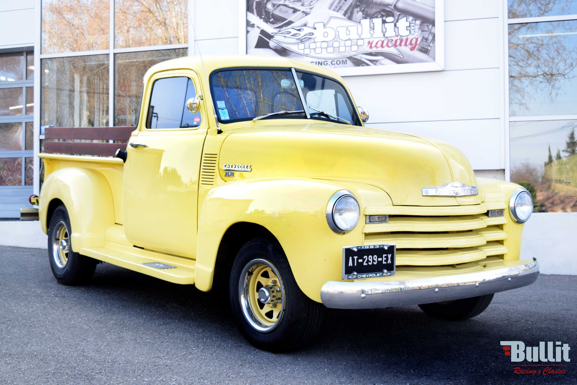 Chevrolet Pickup 3100 de 1953 couleur jaune