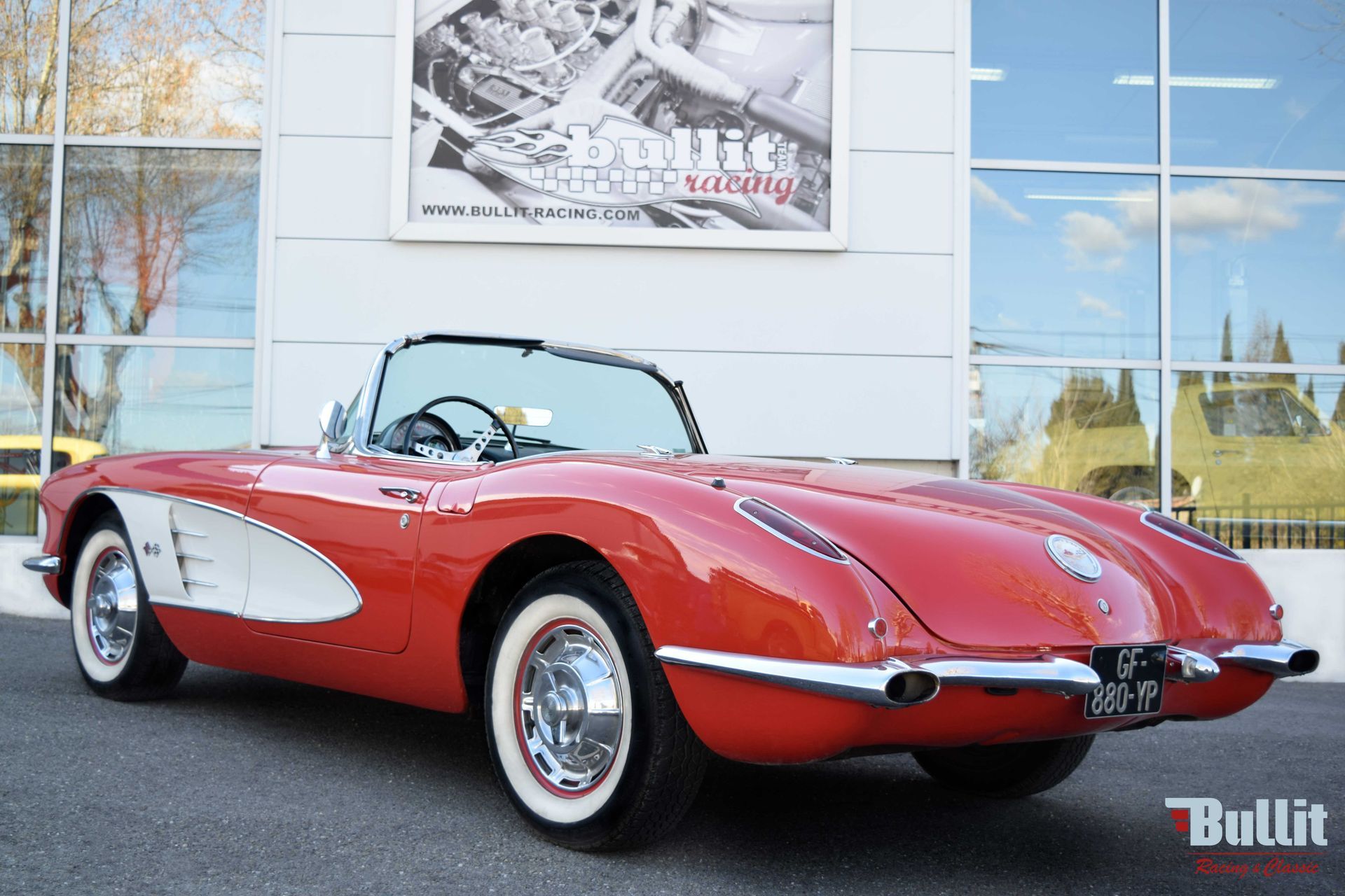 MGA 1961 vue de 3/4 arrière gauche