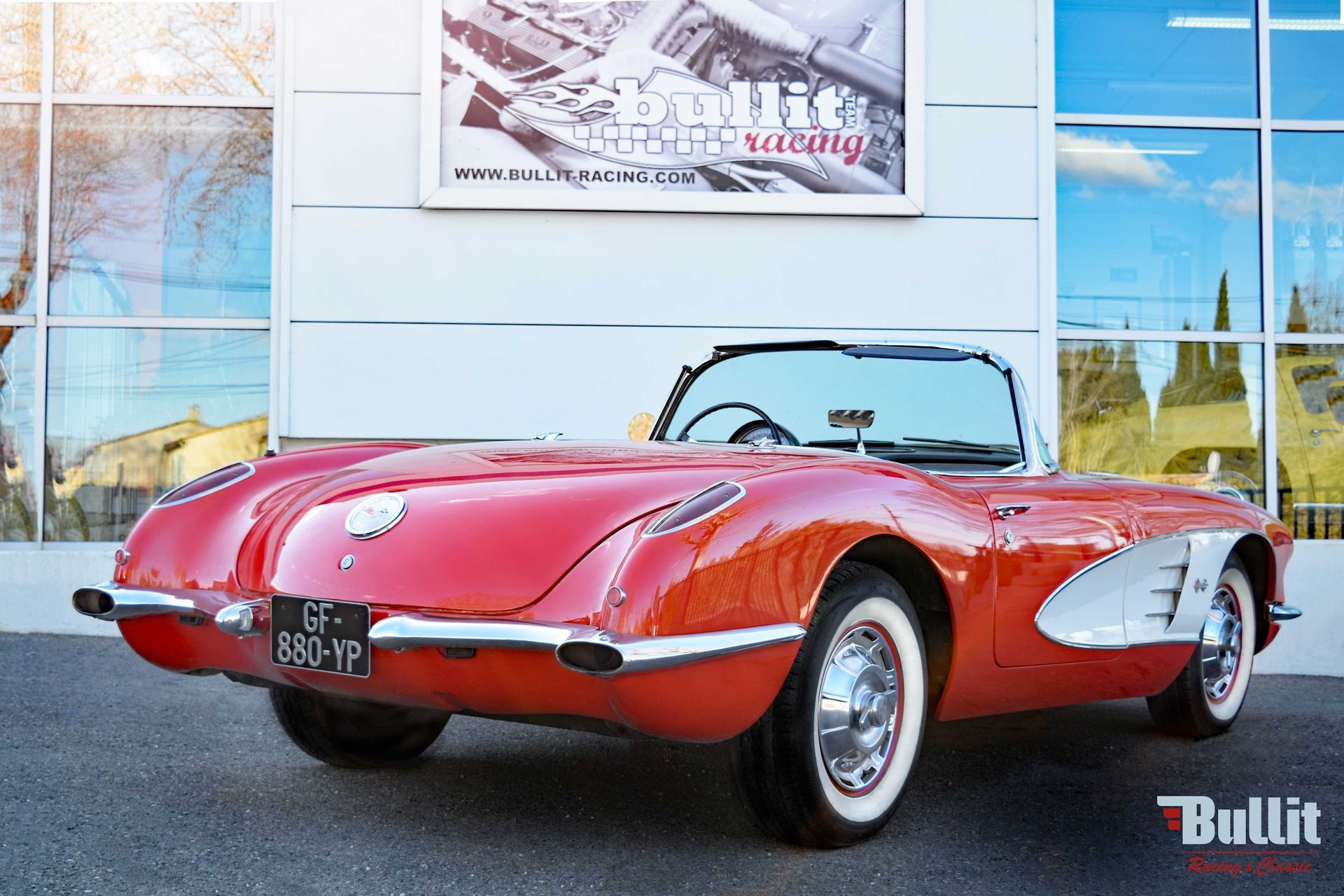Chevrolet Corvette C1 cabriolet 1960 vue de arrière