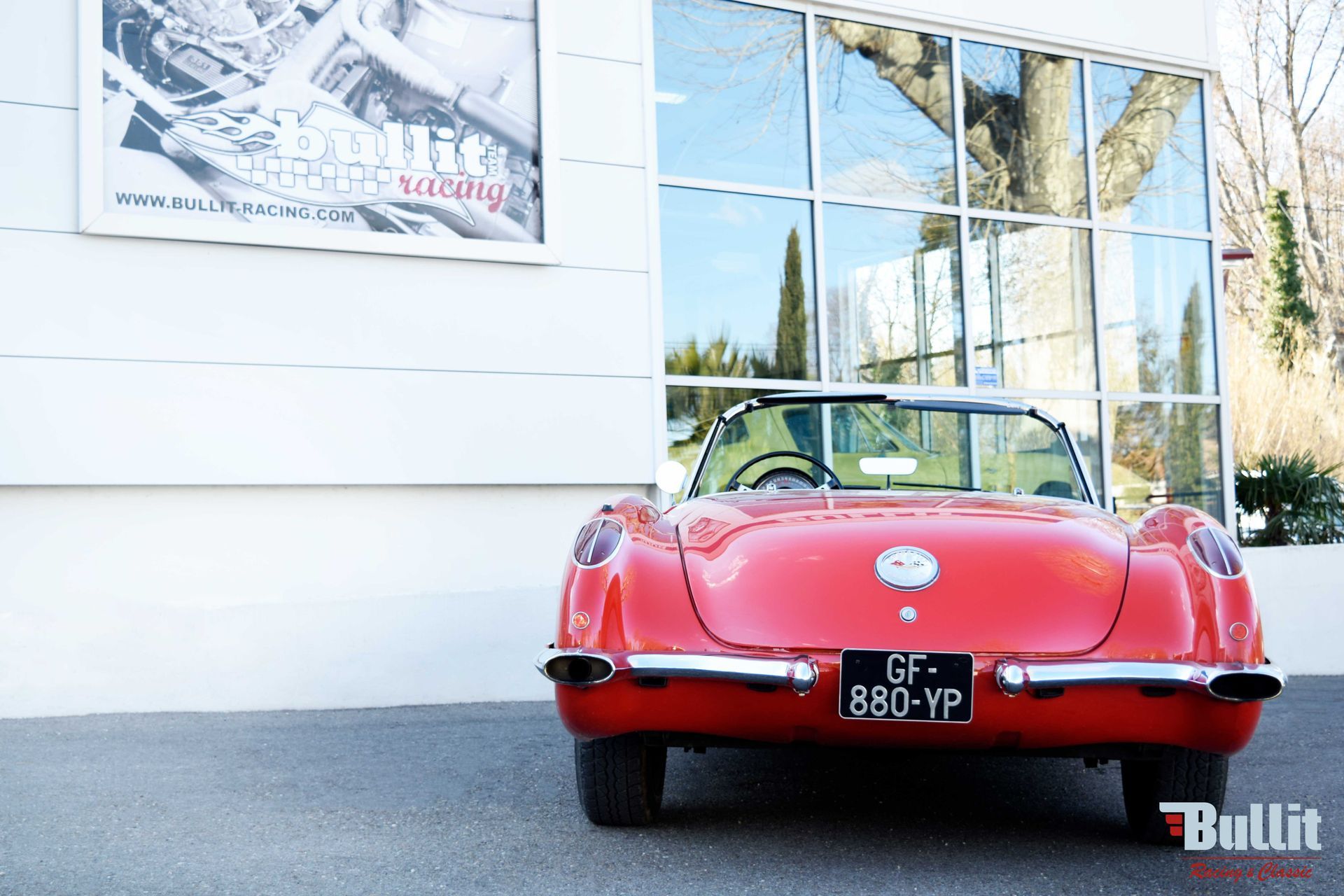 arrière de Chevrolet Corvette C1 de 1960