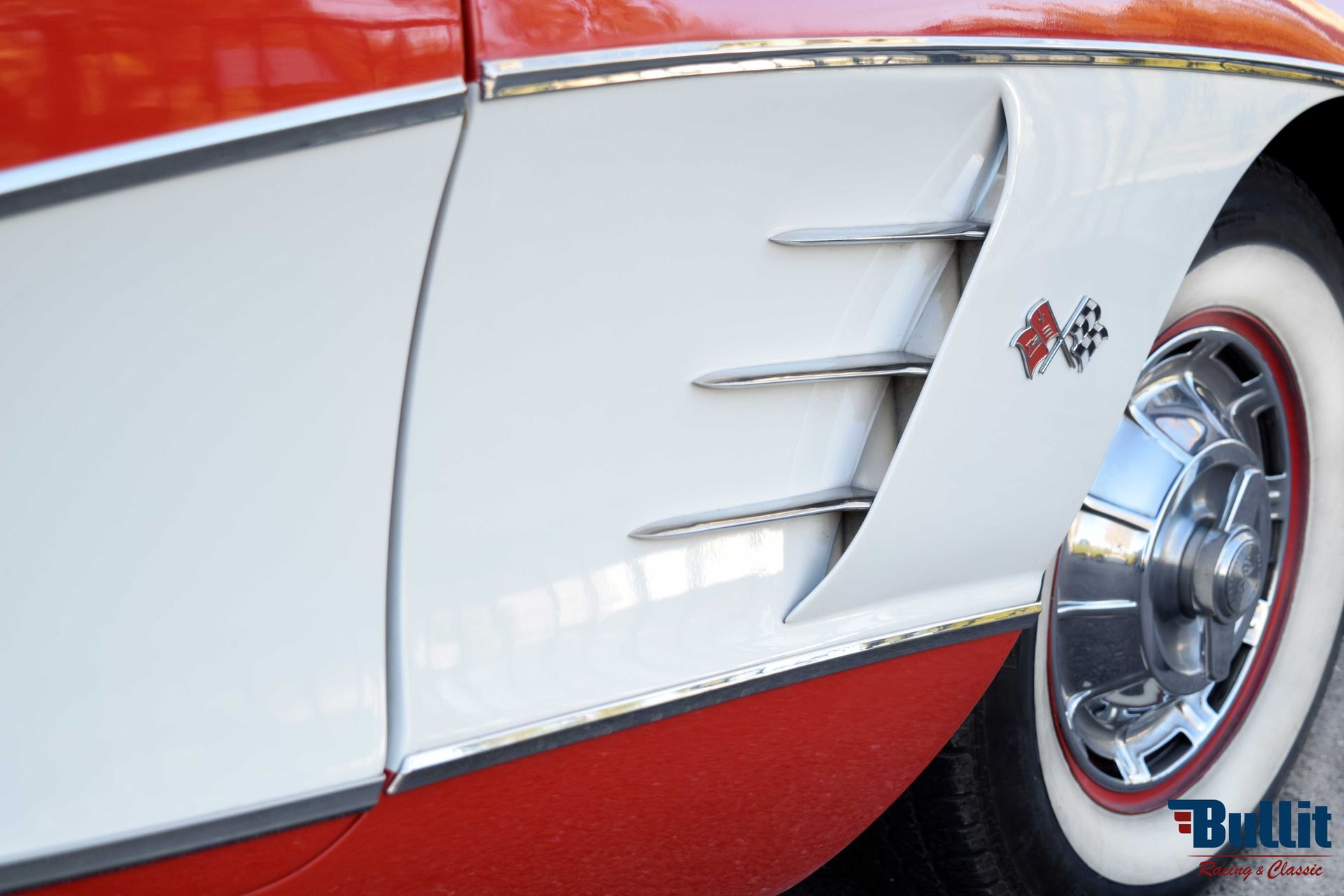 flancs de Chevrolet Corvette C1 de 1960