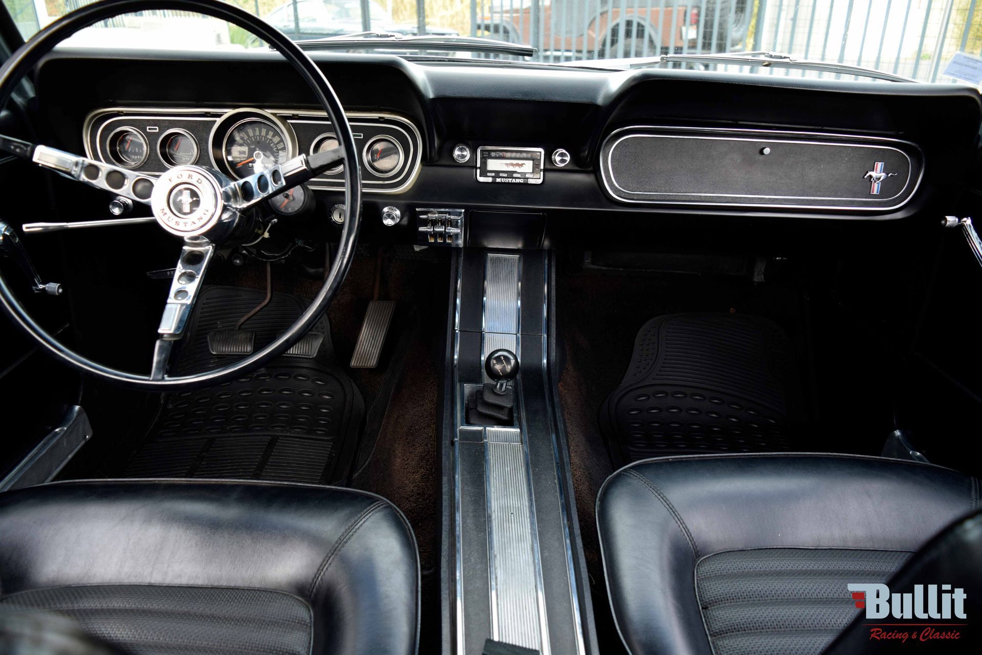 CONSOLE TABLEAU DE BORD FORD MUSTANG COUPE 1966