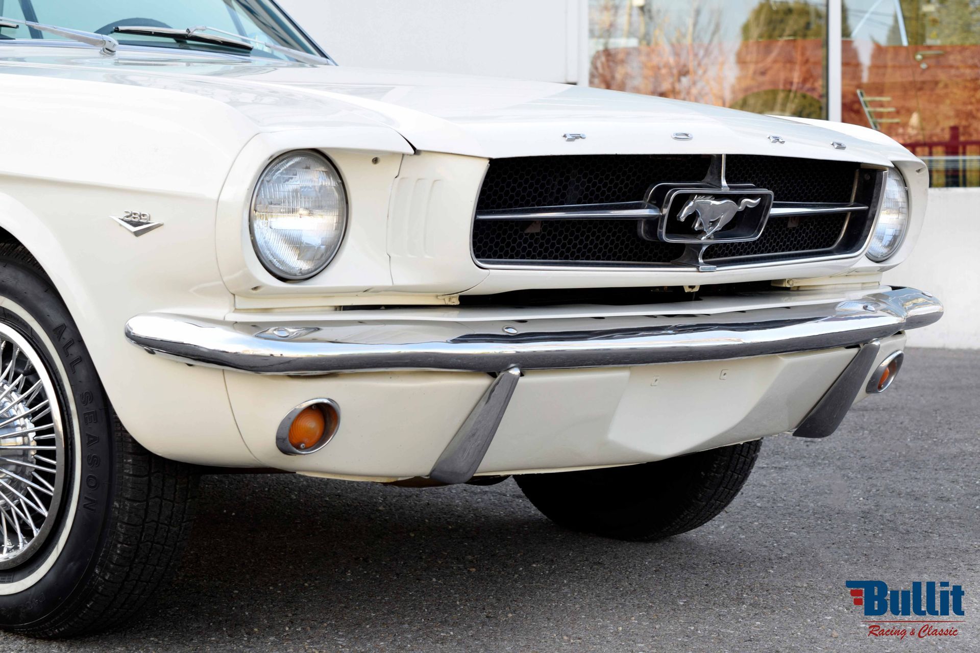AVANT FORD MUSTANG COUPE DE 1965