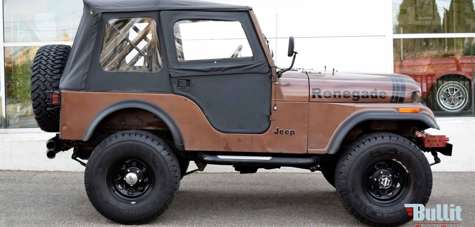 JEEP CJ5 RENEGADE MARRON de 1981 A VENDRE