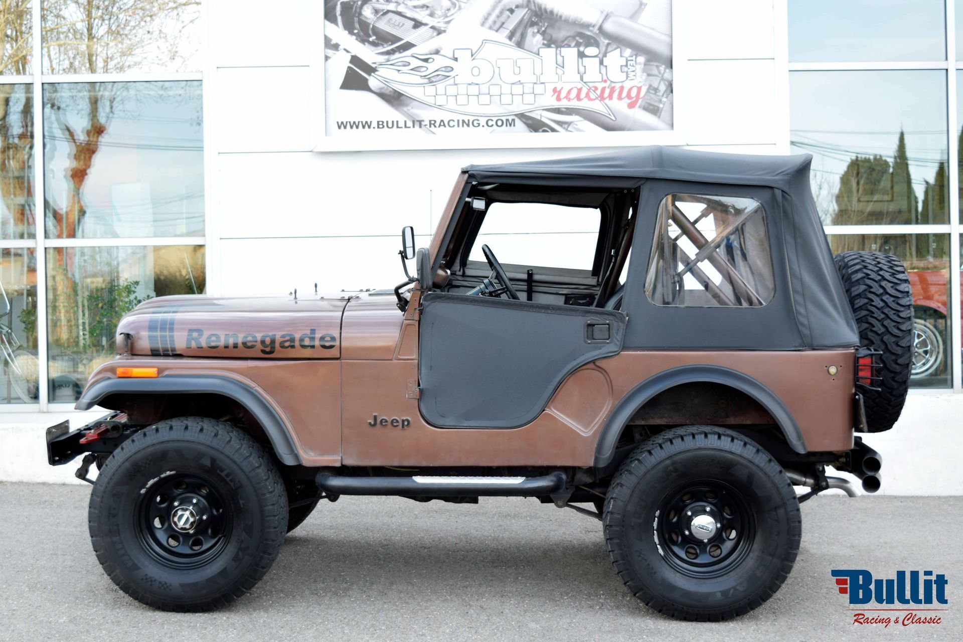 JEEP CJ5 RENEGADE MARRON DE 1981