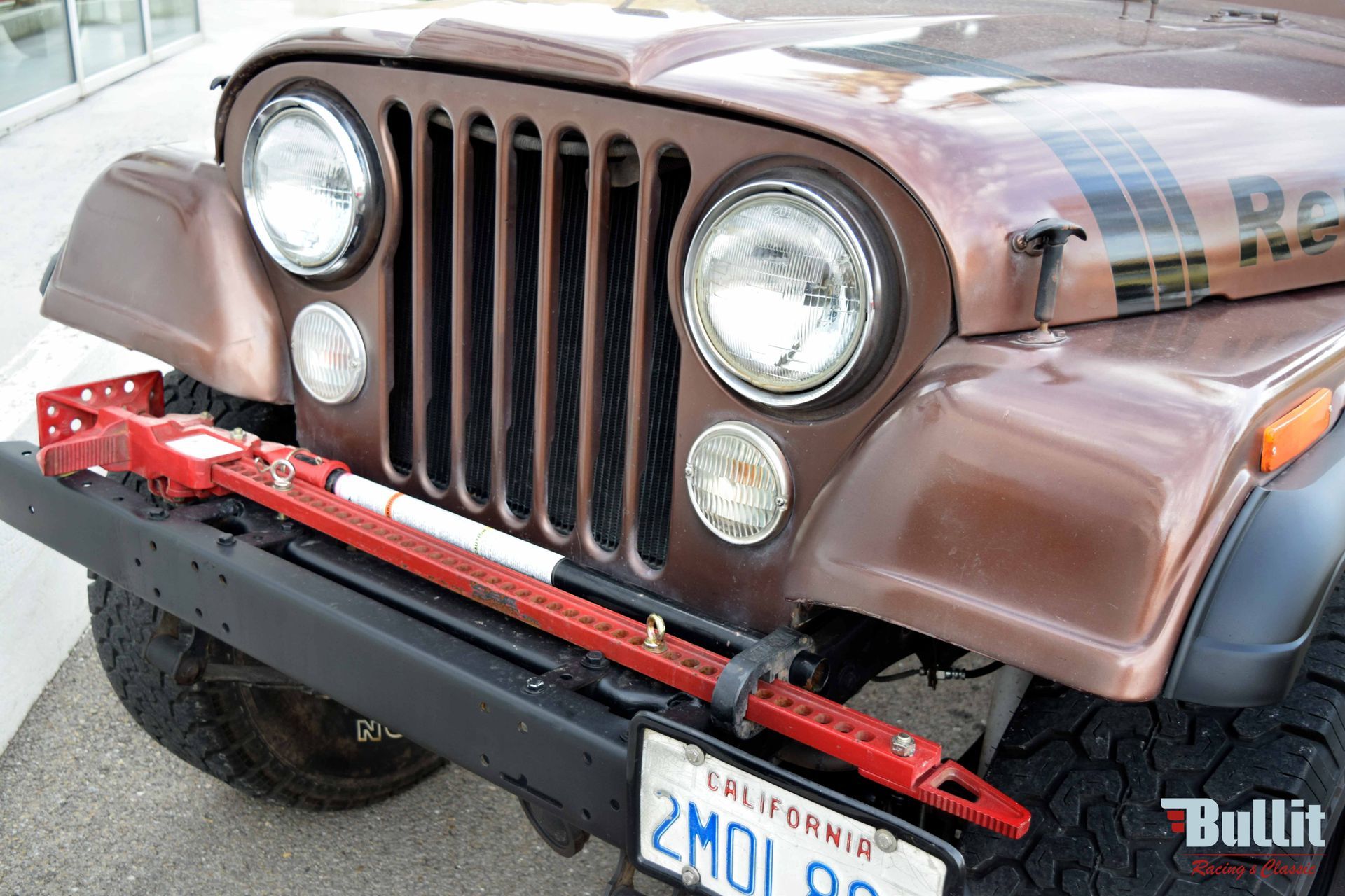 CALANDRE JEEP CJ5 RENEGADE MARRON DE 1981