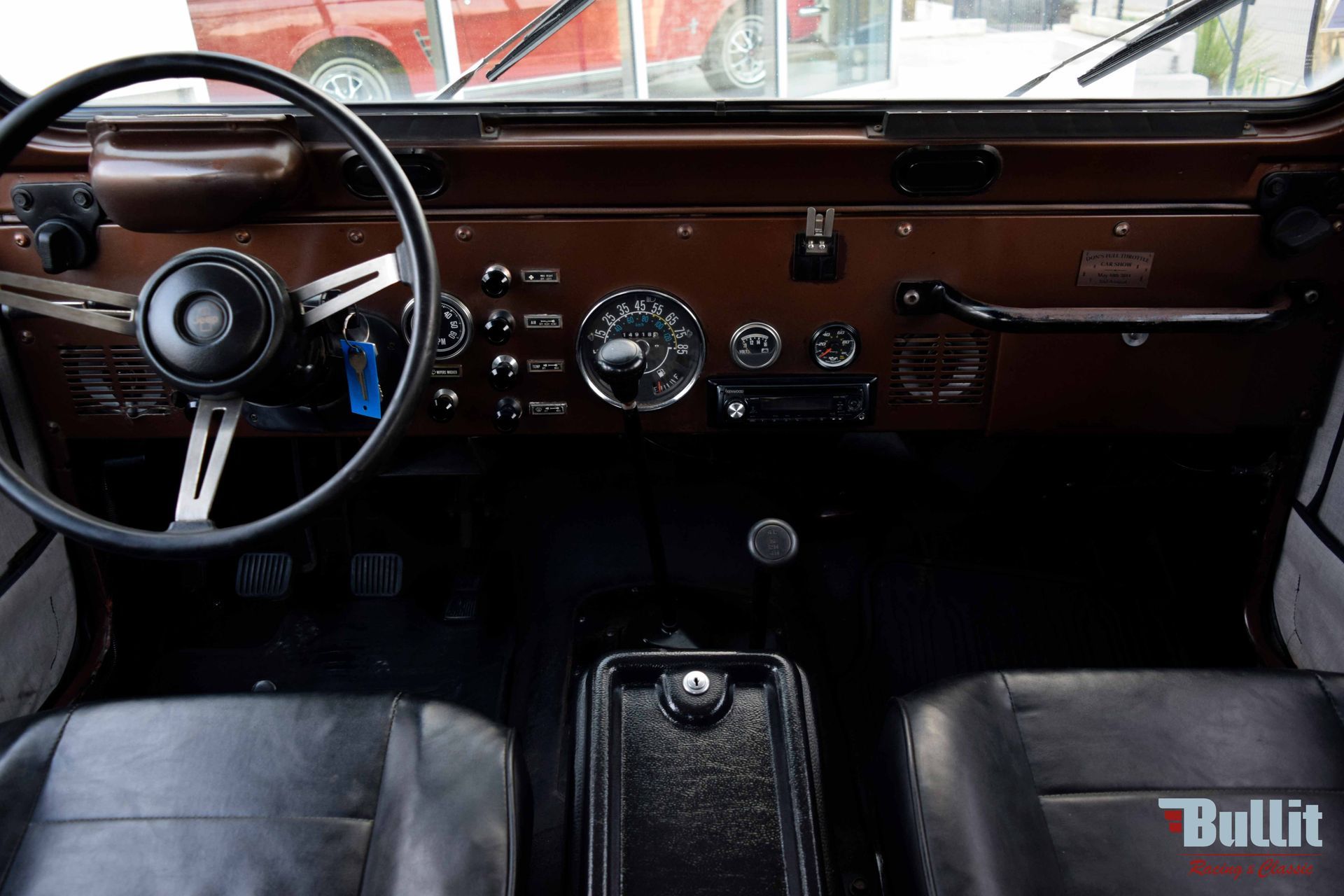 TABLEAU DE BORDJEEP CJ5 RENEGADE MARRON DE 1981