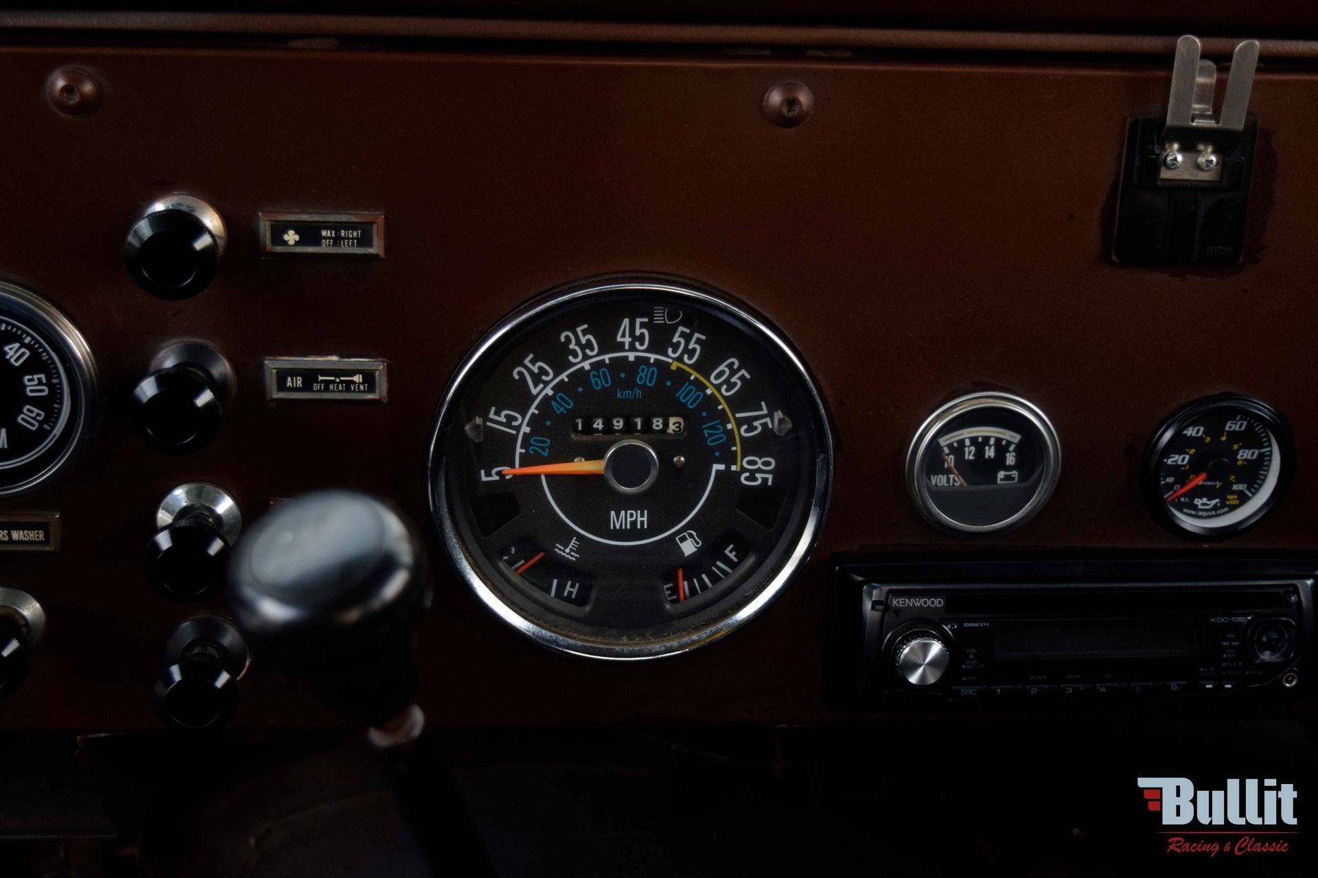 COMPTEUR JEEP CJ5 RENEGADE MARRON DE 1981