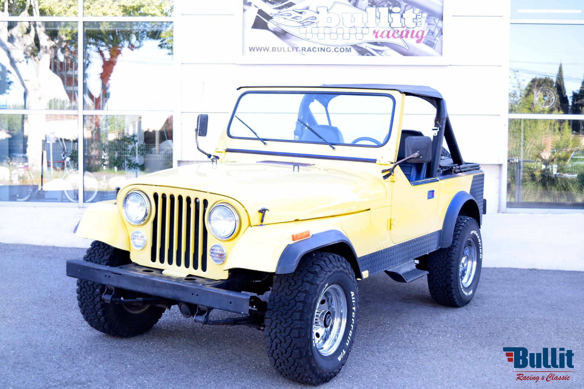 JEEP CJ7 jaune de1982 à vendre