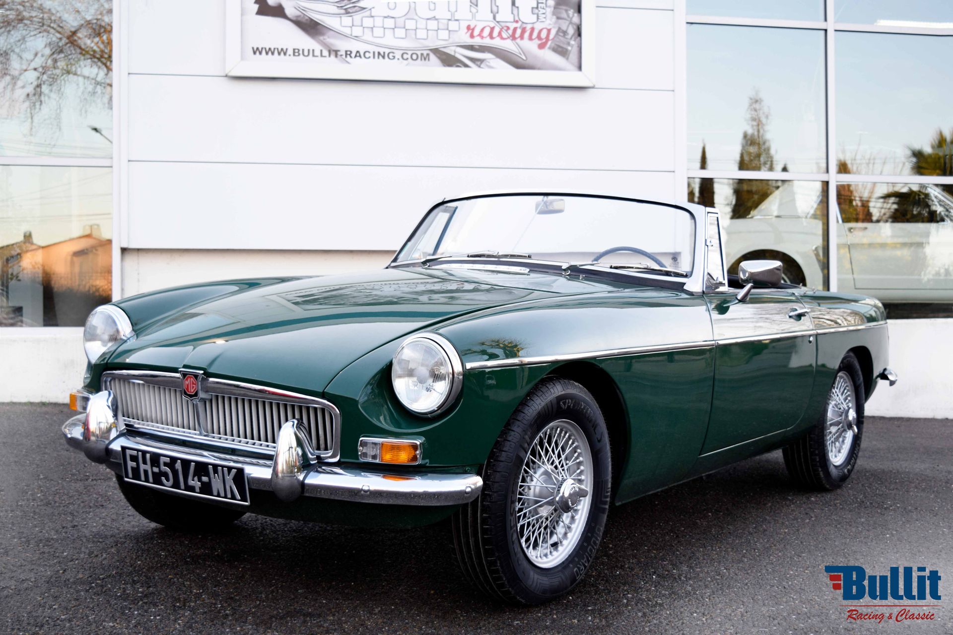 MGB roadster vert 1967 AVENDRE