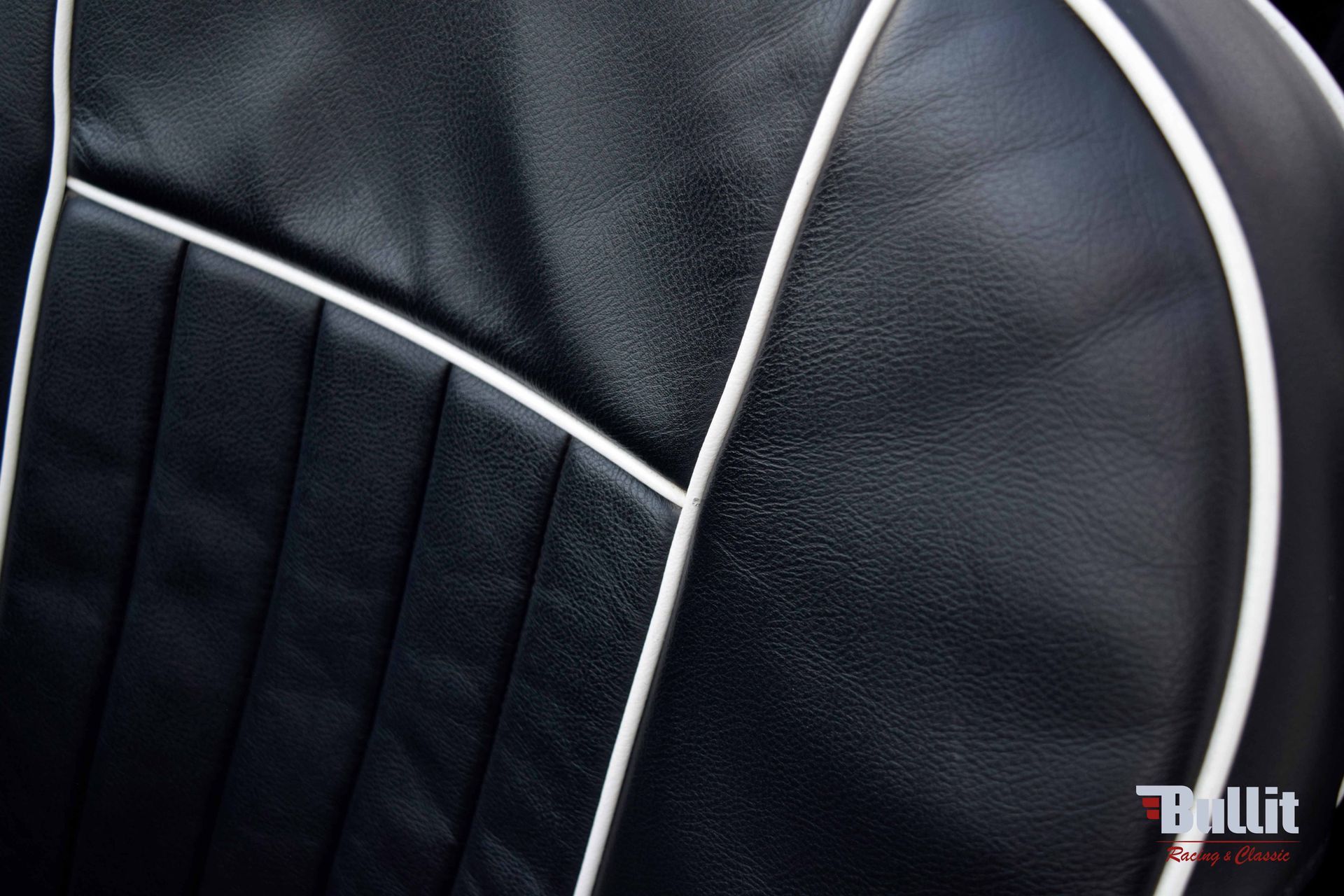 detail siege MGB roadster vert 1967 AVENDRE