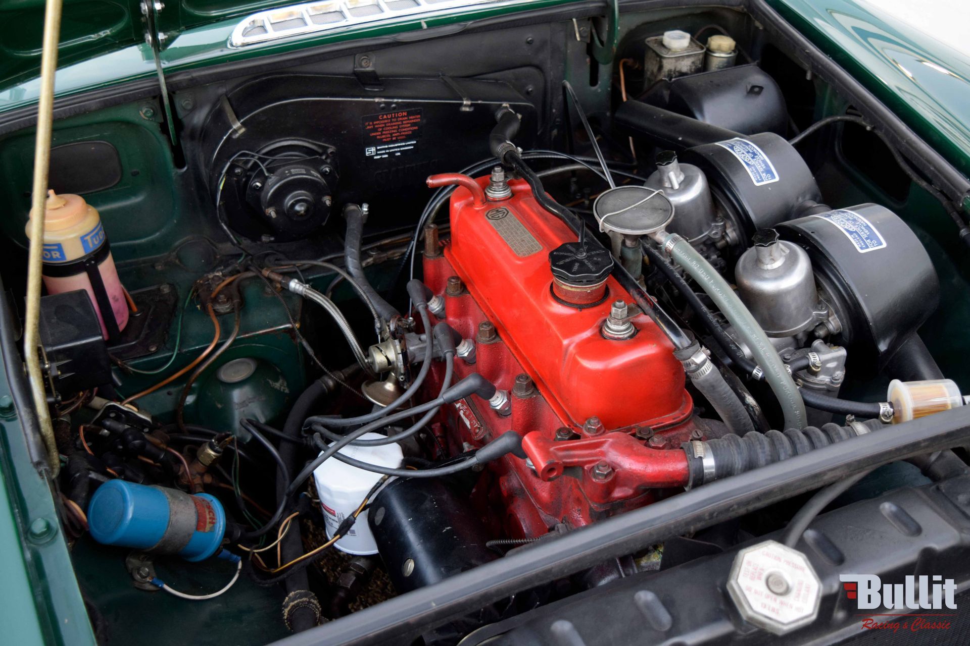 moteur MGB roadster vert 1967 AVENDRE