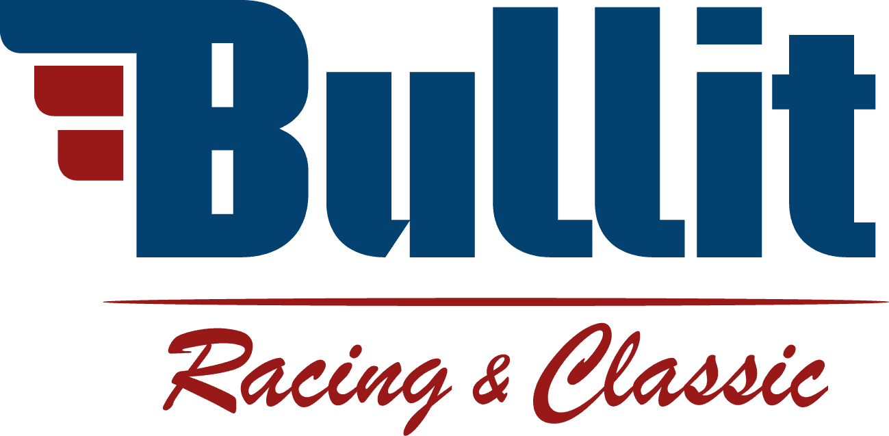 Accueil logo bullit racing and classic bleu marine et rouge bordeaux