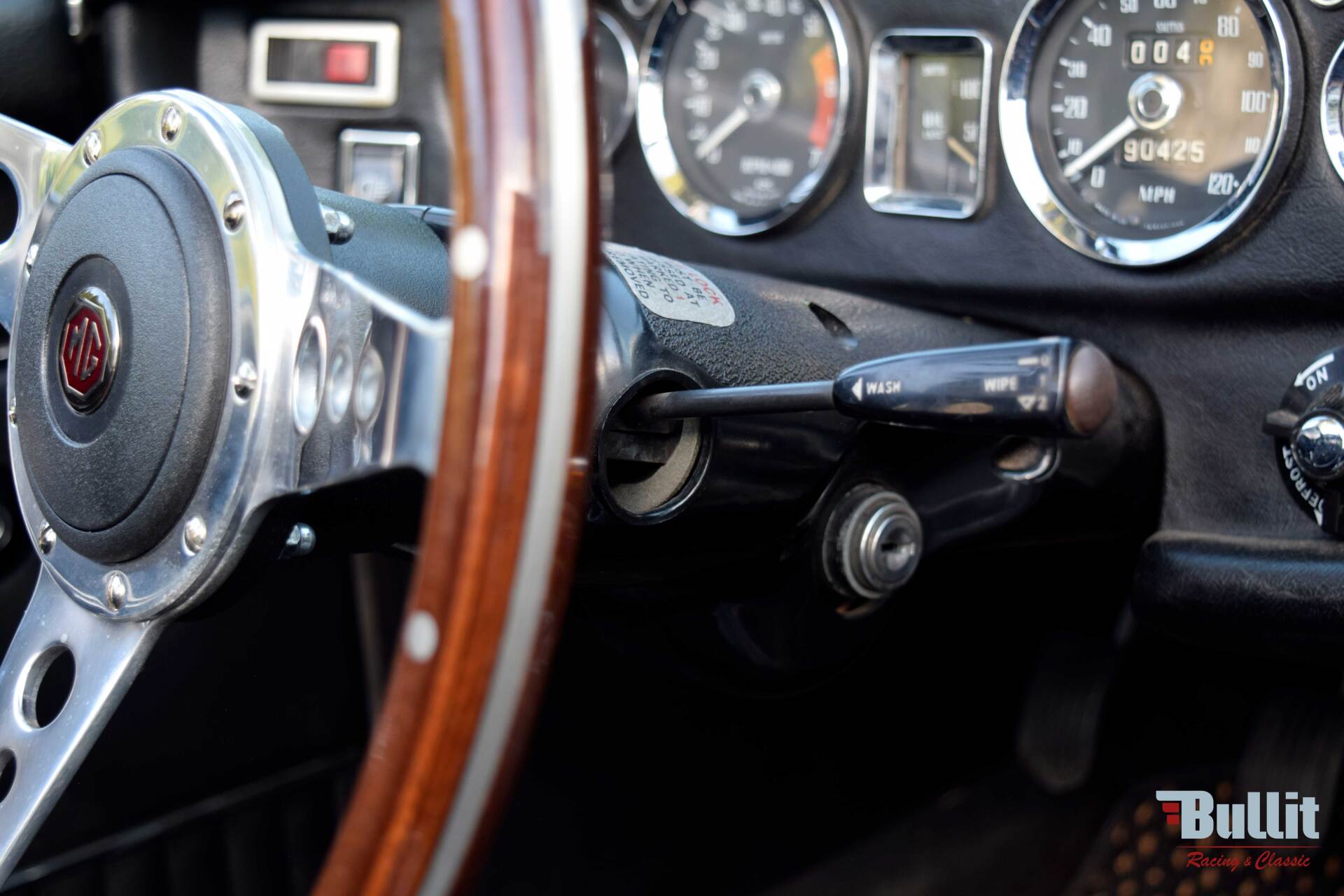 intérieur de MGB cabriolet de 1972