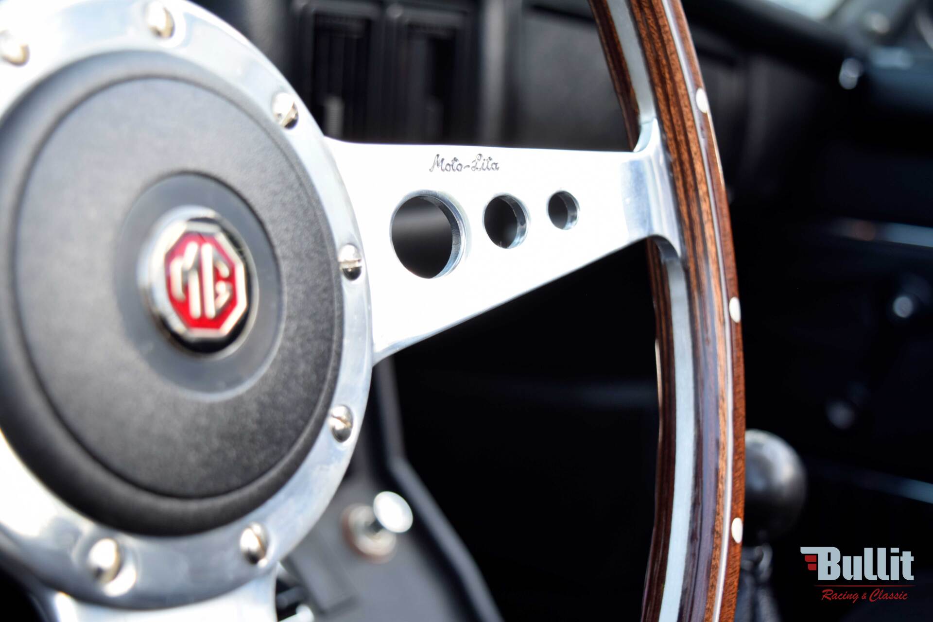 volant moto-lita de MGB cabriolet de 1972