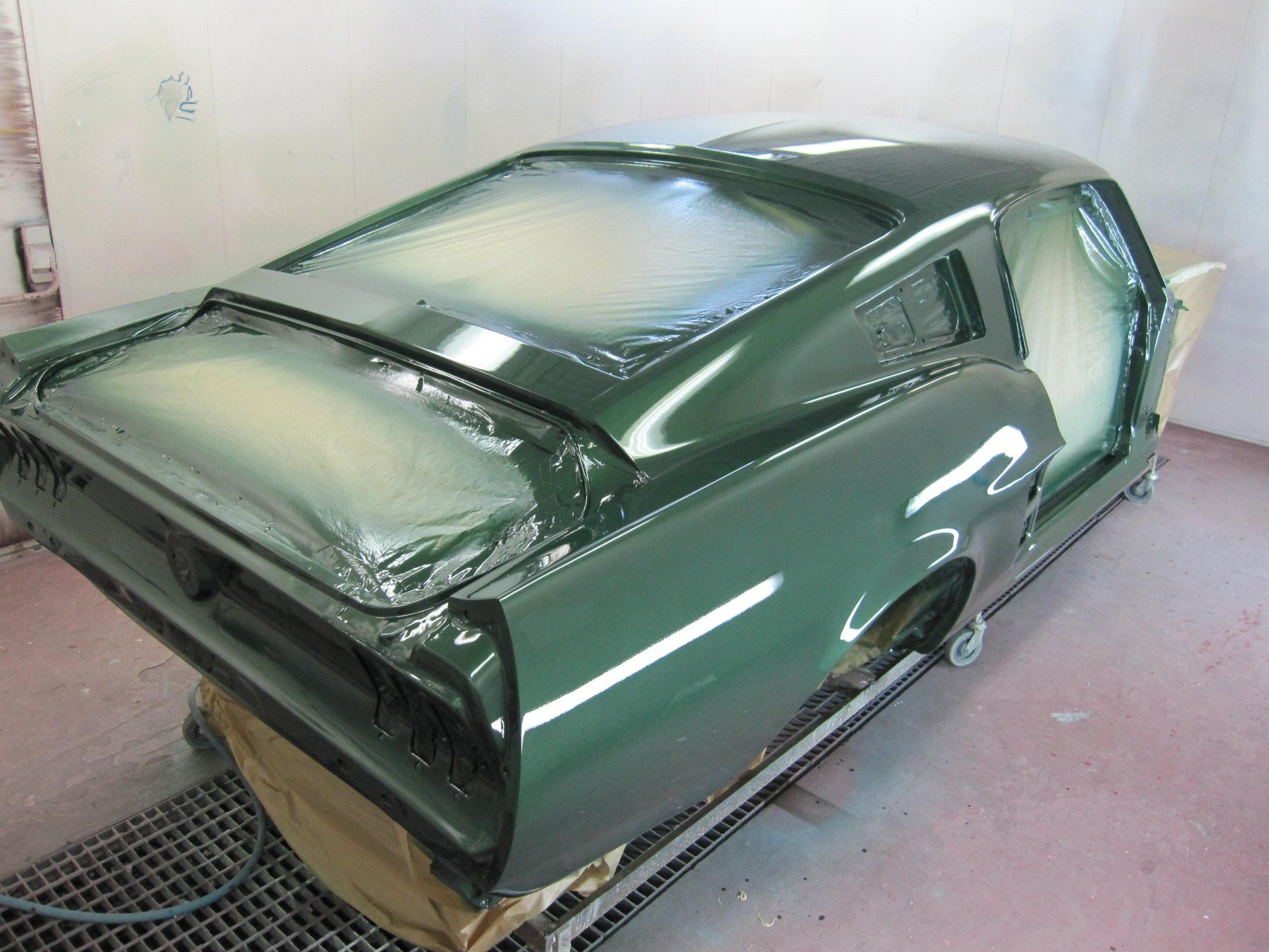 voiture de collection en restauration