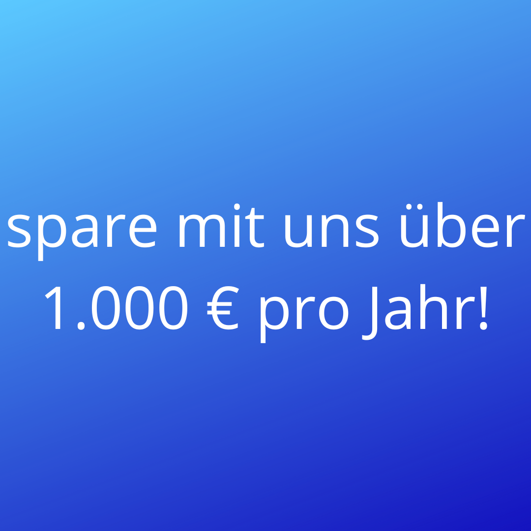 spare über 1.000 € pro Jahr Kempers Versicherungsmakler