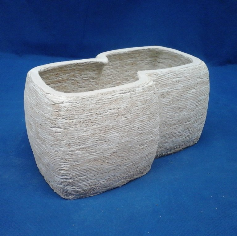 Jardinière basse, série Kube Jardinière basse, jardinière extérieur en béton