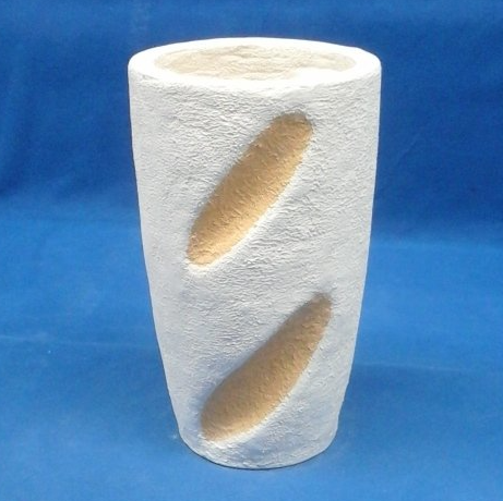 Pot de jardin TW4 blanc et jaune Pot de jardin design original deux couleurs