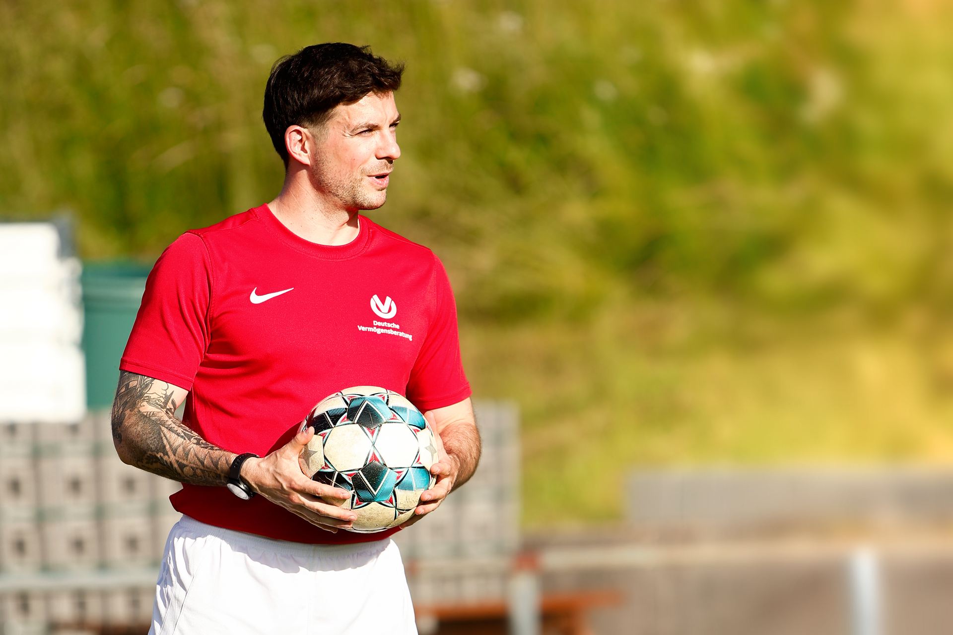 Gianni Piana im Interview beim FC Schöffengrund