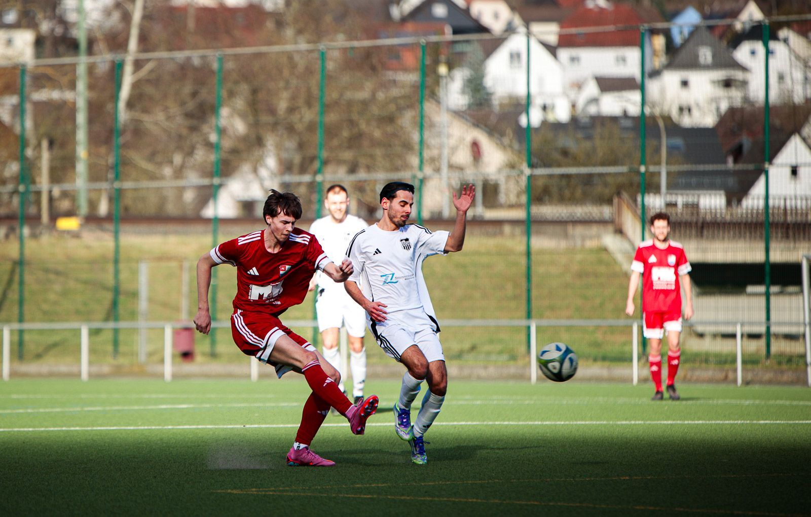 Spielszene aus dem Spiel gegen VfB Aßlar