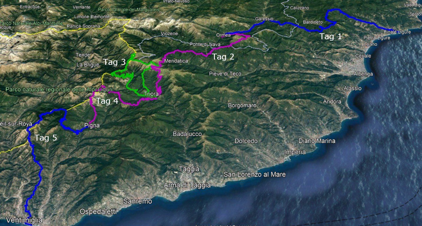 E-MTB Travel-S, Trans Ligurien E-MTB Travel-S, Trans Ligurien