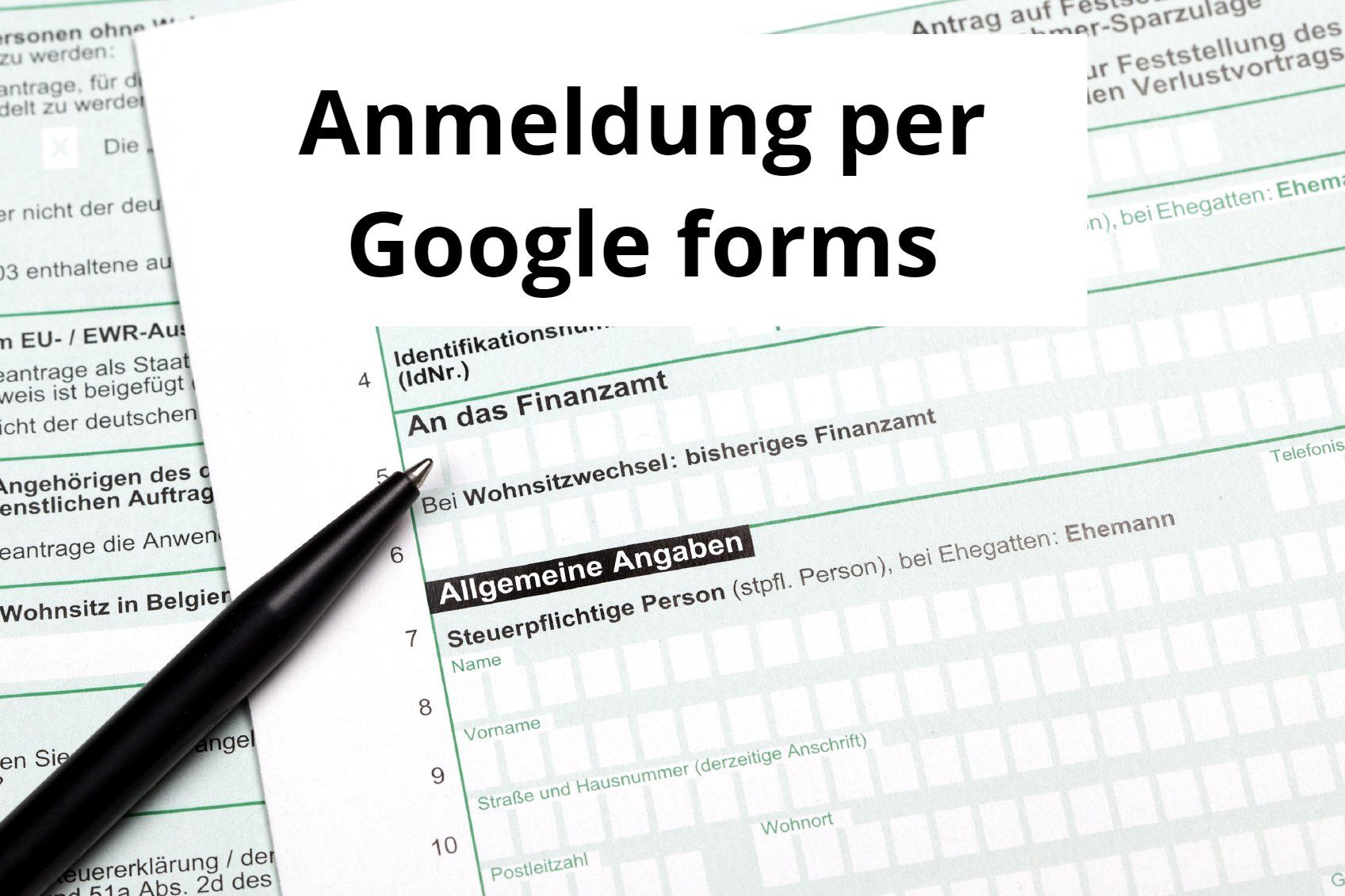 Anmeldung