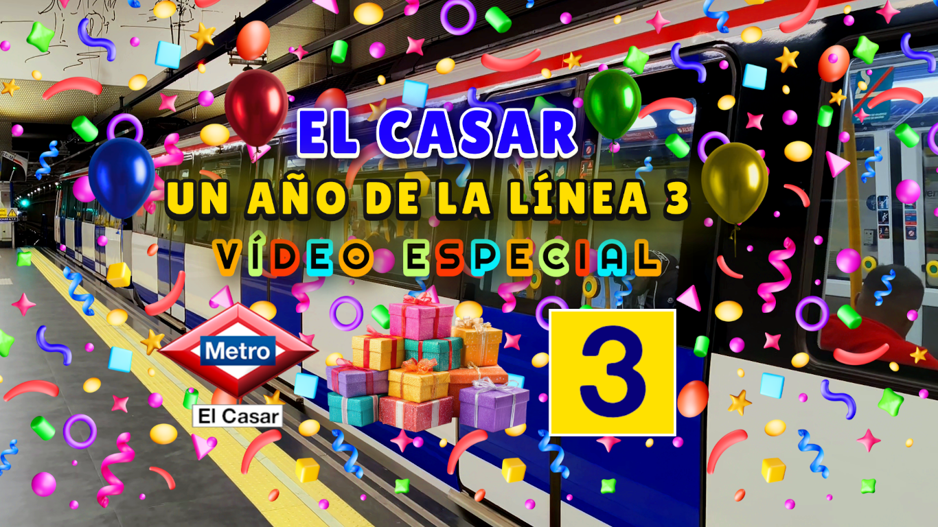 Primer año de la línea 3 a El Casar