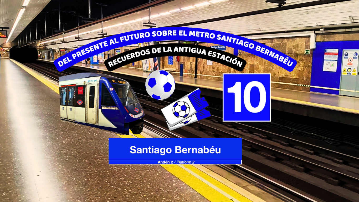 El Metro antiguo de Santiago Bernabéu pasa a la historia