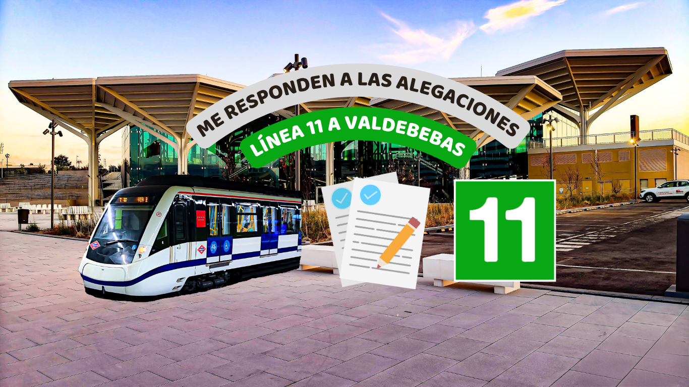 Noelioku recibe respuesta a las alegaciones que presentó al proyecto del Metro a Valdebebas