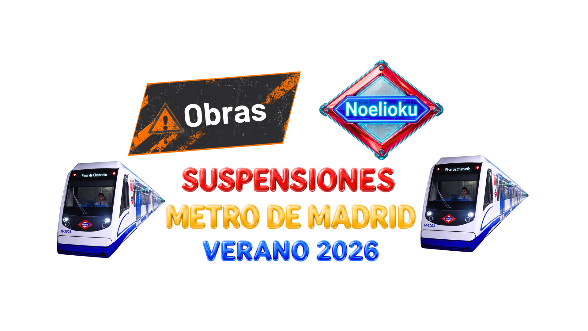 Suspensiones Metro de Madrid Verano 2026