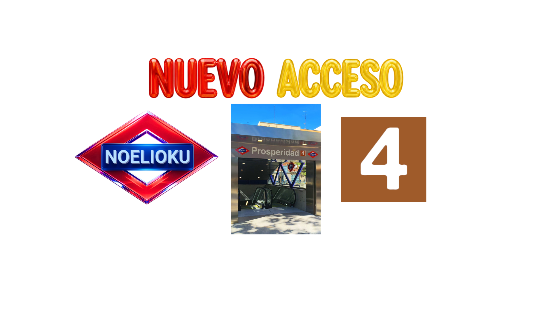 La estación de Prosperidad estrena nuevo acceso