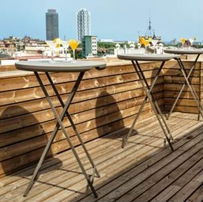 Velador, Mesa alta de cóctel