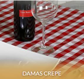 Mantel jaspeado vichy cuadros