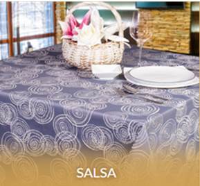Mantel estampado Salsa
