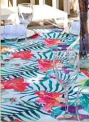 Mantelería estampada