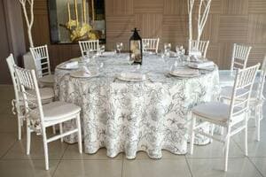 Mantelería lisa o estampada