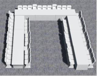 Montaje en U o herradura
