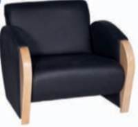 Sillón Praga negro