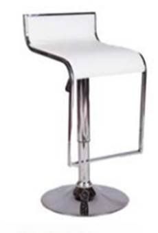 Taburete Lennon blanco