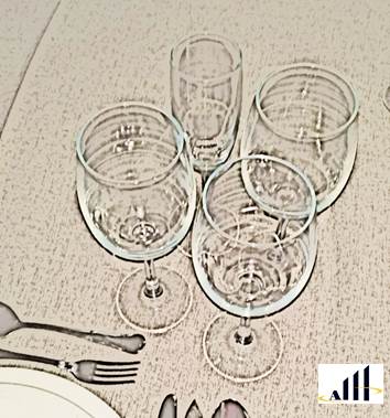 protocolo colocación de las copas en cuadrado