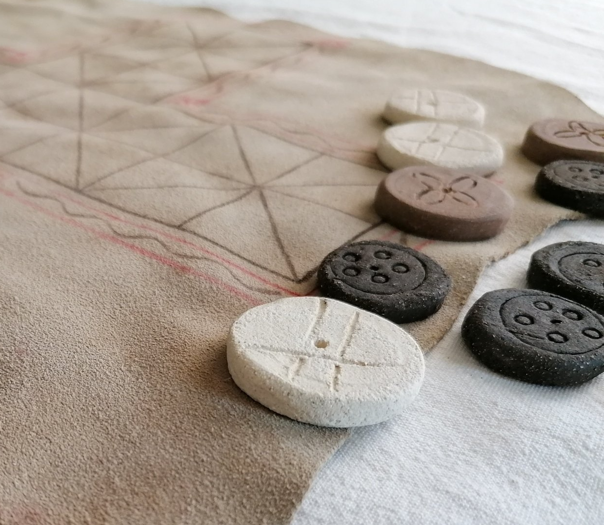 plateau de jeu médiéval